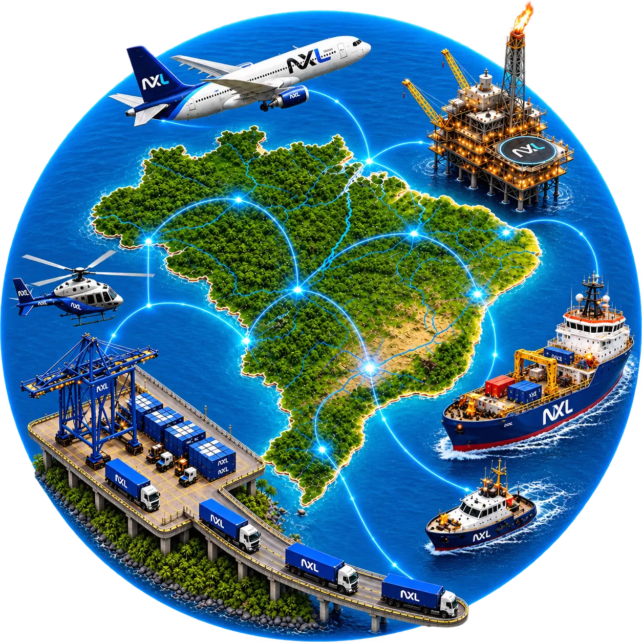 Logística offshore NXL